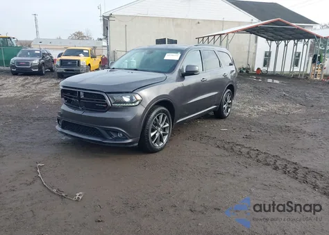 2018 Dodge Durango Gt Awd from USA, damaged, VIN 1C4RDJDG0JC248662